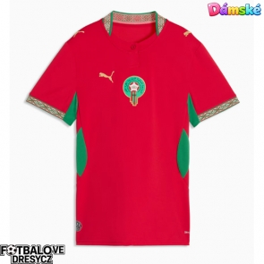 Maroko Dámské Domácí Dres MS 2026 Krátký Rukáv